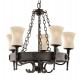 Candelabru CARTWHEEL 0815-5BK