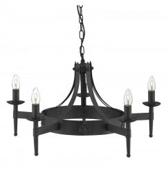 Candelabru CARTWHEEL 2425-5BK