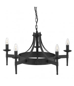 Candelabru CARTWHEEL 2425-5BK