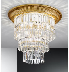 Plafoniera MILORD CRYSTAL 0346.14L.15