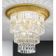 Plafoniera MILORD CRYSTAL 0346.14L.3