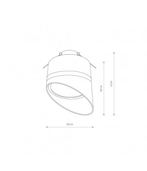 Spot Incastrat VIS 10486