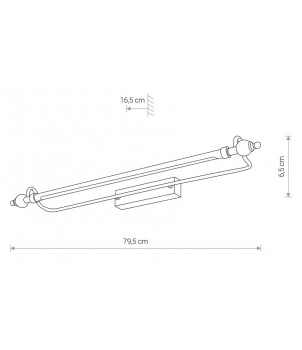 Aplica Tablou REMBRANT LED L 8167