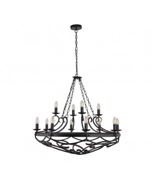 Candelabru CARTWHEEL III 8912-12BK