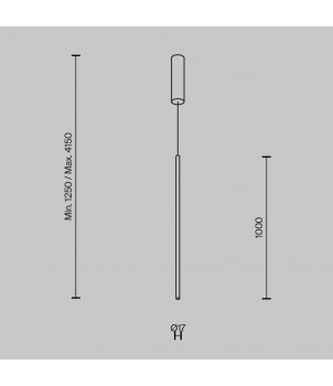 Lustra HALO MOD246PL-L24BK1