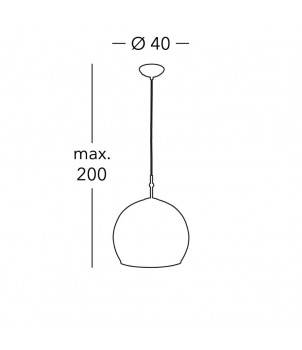 Lustra LUNA 0392.31L.3.Al.Go