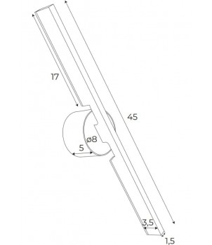 Aplica MERANO II W0347