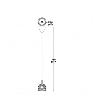 Lustra AURELIA P0404-01A-F4AC