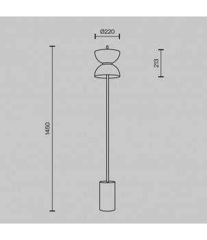 Lampadar KYOTO MOD178FL-L11B3K