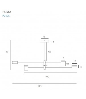 Lustra PUMA P0406