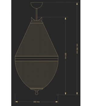 Candelabru AREZZO ARE-PL-8(P)400