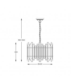 Candelabru ALEXANDRIA P0556-06D-V7V7