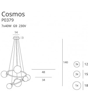 Lustra COSMOS P0379