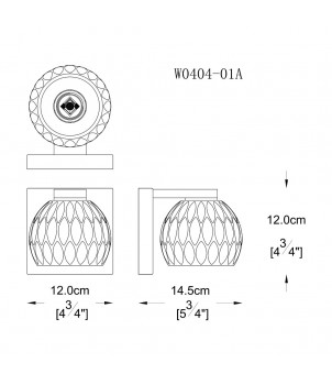 Aplica AURELIA W0404-01A-B5AC