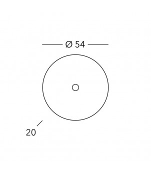 Aplica MOON A1306.61L.Wm.SunWAu