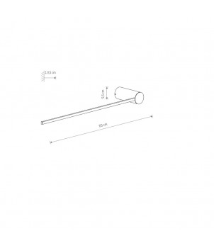 Aplica ARM LED M 3000K 10366