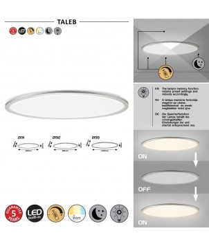 Plafoniera TALEB 2191