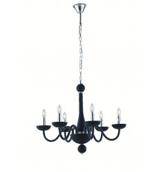 Candelabru I-ALFIERE/6 NERO