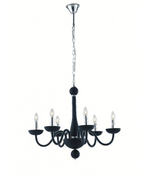 Candelabru I-ALFIERE/6 NERO