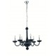 Candelabru I-ALFIERE/6 NERO