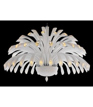 Candelabru SUPER DAVINCI 640186 90/32+24+16+8 WHITE