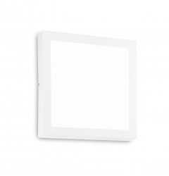 Plafoniera UNIVERSAL PL D40 SQUARE  BIANCO 240374