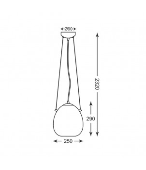 Lustra MOON P19066B-D25