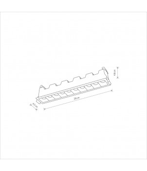 Spot Incastrat MINI LED RECESSED 10046