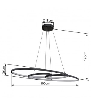 Lustra SPIRA 67177-40