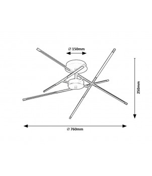 Plafoniera HENLI 71056