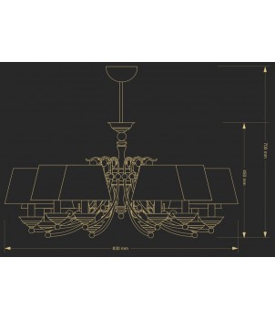 Candelabru CASAMIA CAS-ZW-10(P/A)