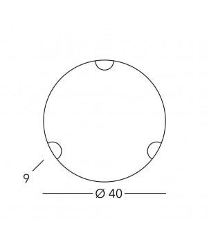 Plafoniera MOON A1306.12LED.5