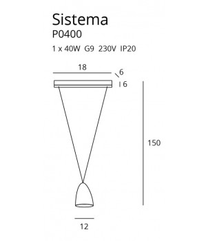 Lustra SISTEMA P0400