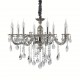 Candelabru IMPERO SP8 ARGENTO 014395