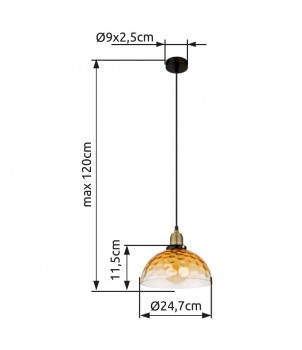 Lustra SALVY 15786H1