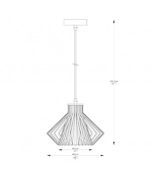 Lustra DOLIA A8080-BK