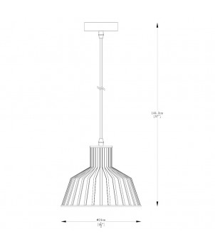 Lustra DOLIA A8078-BK