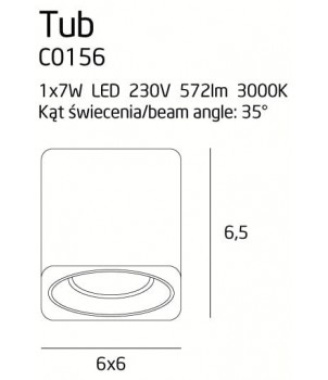 Spot Aplicat TUB C0156