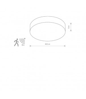 Plafoniera ARENA SENSOR 10181