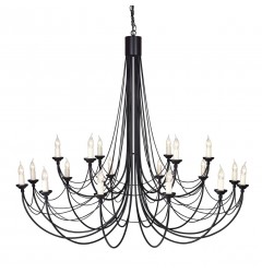 Candelabru CARISBROOKE CB18 BLACK