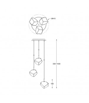 Lustra ROCK P0488-03D-B5FZ