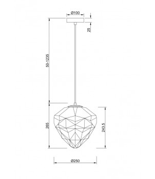 Lustra GLOBO P053PL-01PK