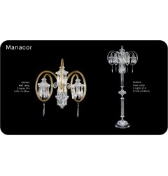 Lampadar MANACOR 650153/5 CLEAR