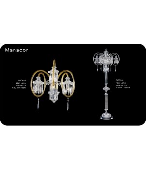 Lampadar MANACOR 650153/5 CLEAR