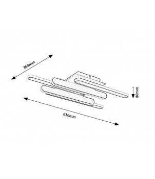 Plafoniera SINDRI 71050