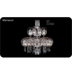 Candelabru MANACOR 650153/16+8 FUME