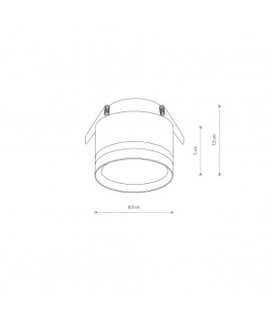 Spot Incastrat MURTER 10490