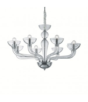 Candelabru CASANOVA SP8 TRANSPARENTE 044255