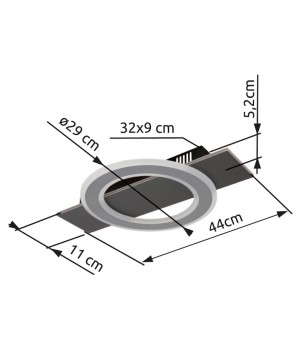 Plafoniera JAYDEN 48034-18