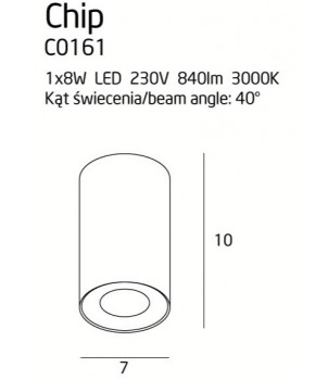 Spot Aplicat CHIP C0161